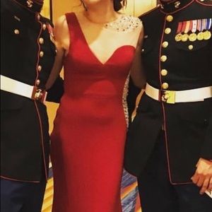 Red Gown